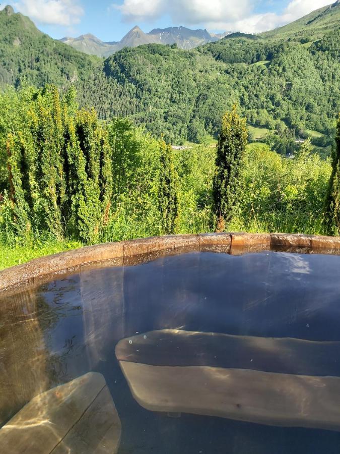 Gite Le Couraduque Avec Bain Nordique En Pleine Montagne アレン・マルスー エクステリア 写真
